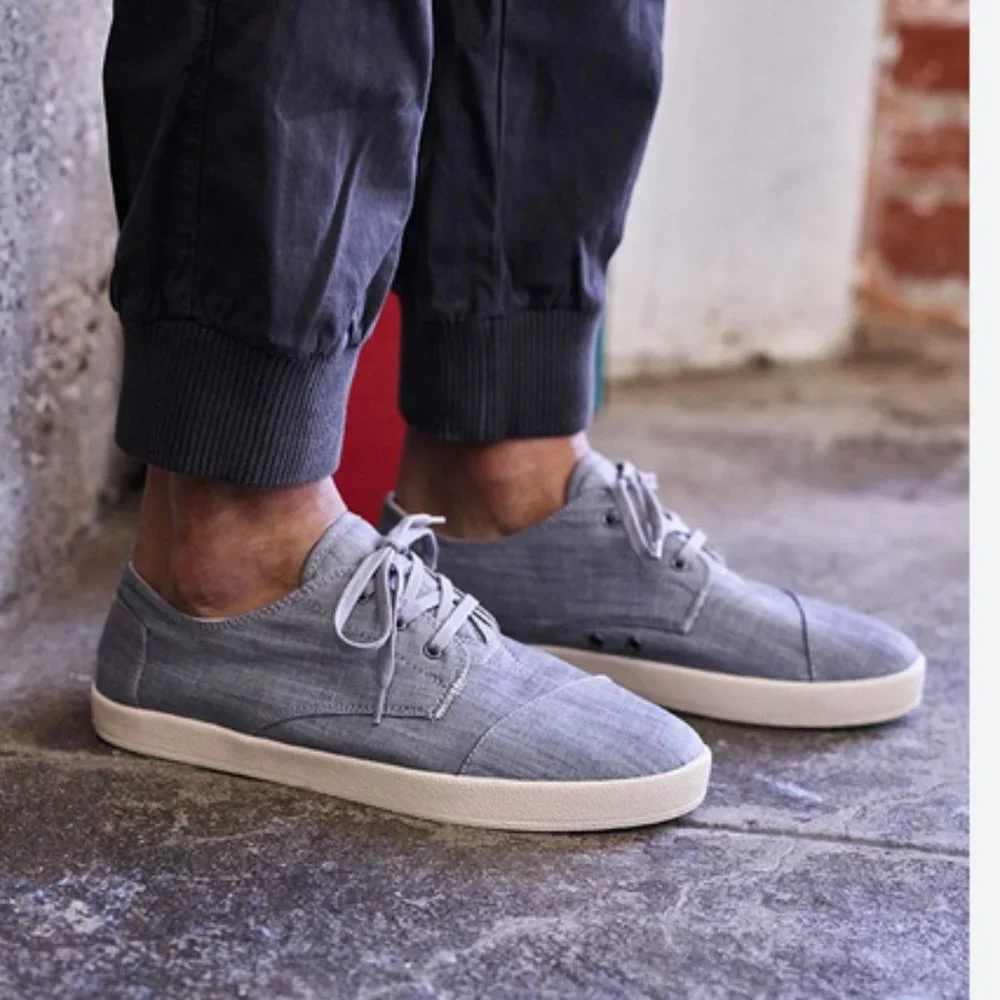 TOMS Men's Chambray Vegan Shoes